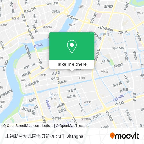 上钢新村幼儿园海贝部-东北门 map