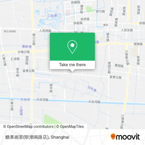 糖果画室(听潮南路店) map
