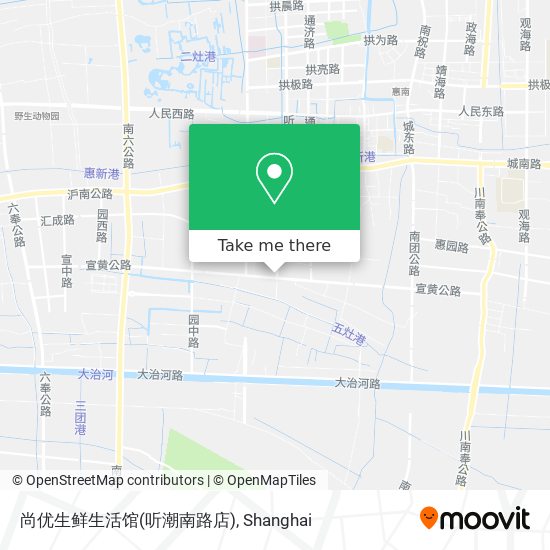 尚优生鲜生活馆(听潮南路店) map