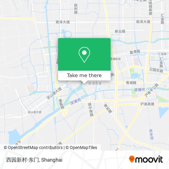 西园新村-东门 map