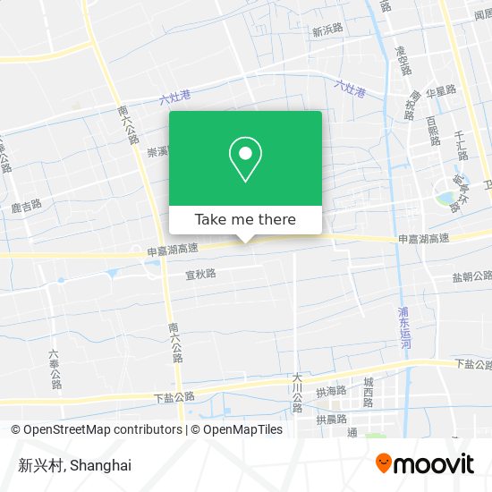 新兴村 map
