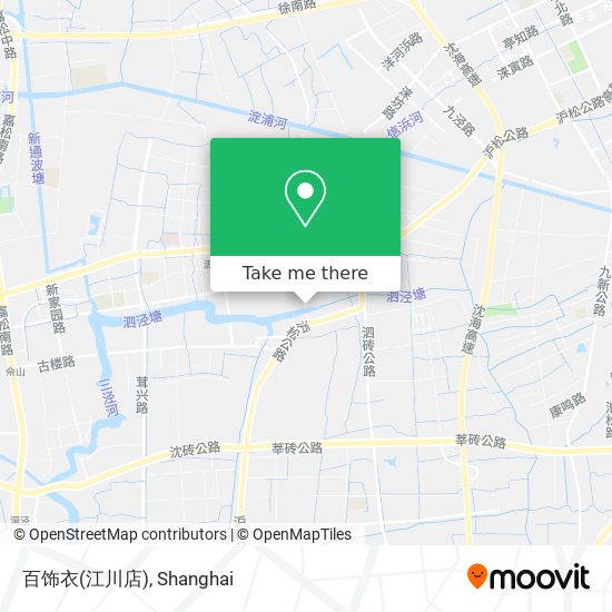 百饰衣(江川店) map