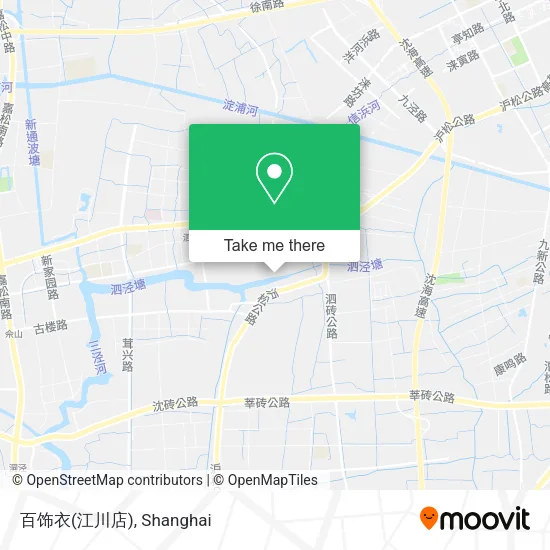 百饰衣(江川店) map