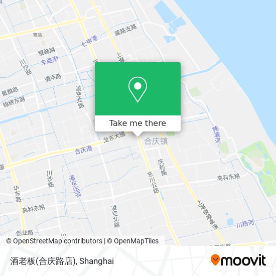 酒老板(合庆路店) map