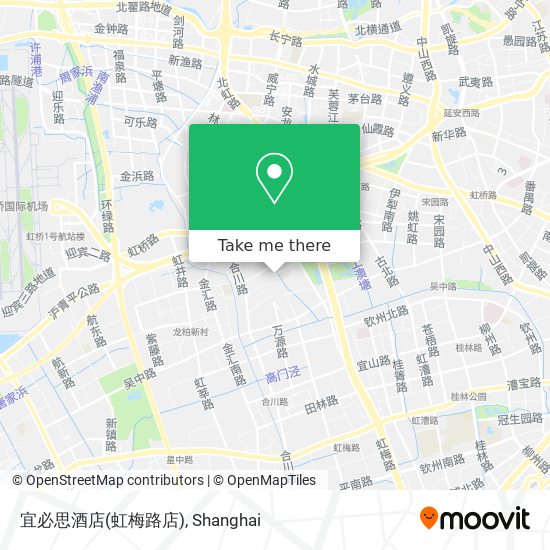 宜必思酒店(虹梅路店) map