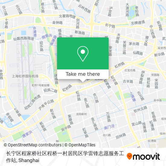 长宁区程家桥社区程桥一村居民区学雷锋志愿服务工作站 map