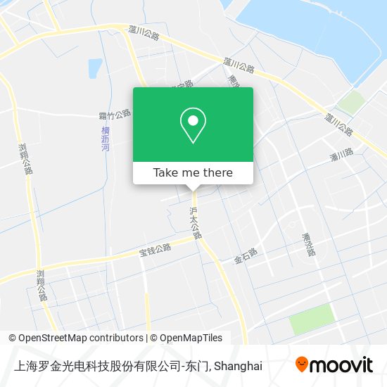 上海罗金光电科技股份有限公司-东门 map