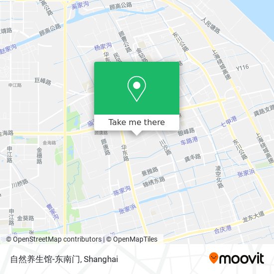 自然养生馆-东南门 map