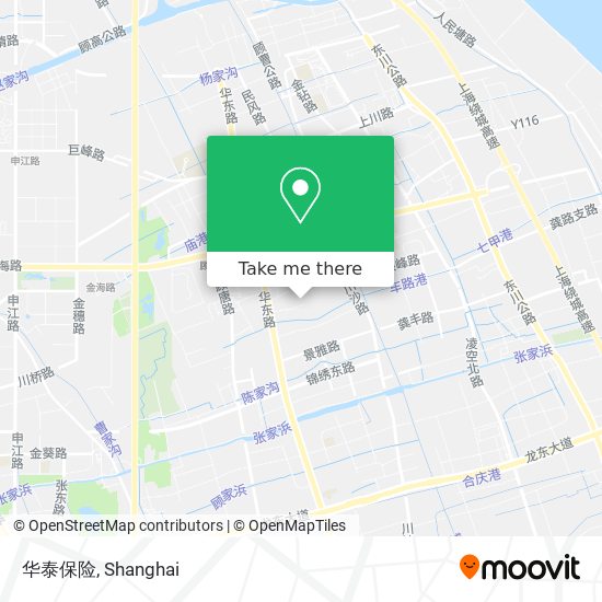 华泰保险 map