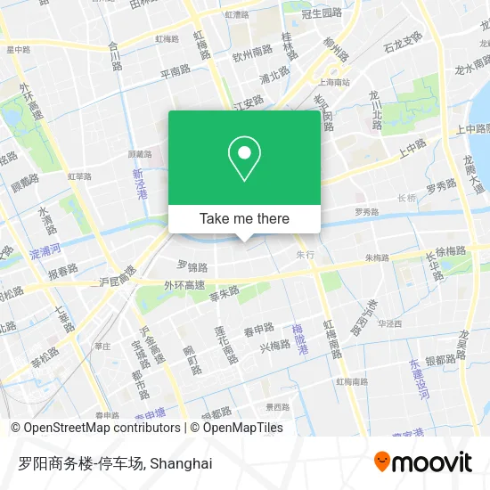 罗阳商务楼-停车场 map