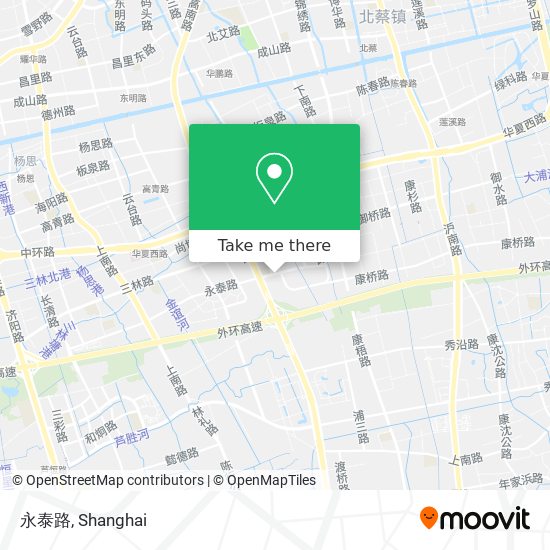 永泰路 map