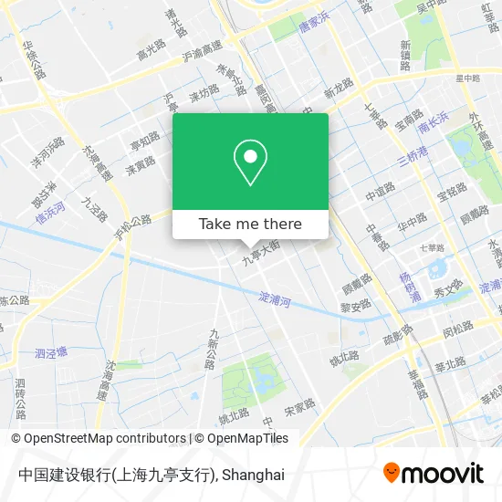中国建设银行(上海九亭支行) map