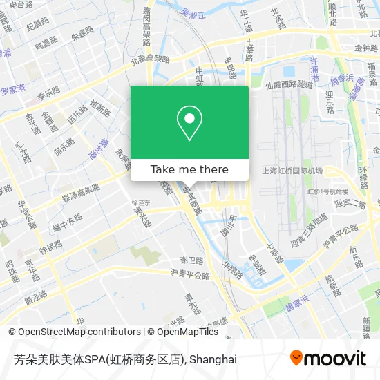 芳朵美肤美体SPA(虹桥商务区店) map