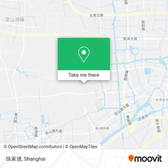 陈家塘 map