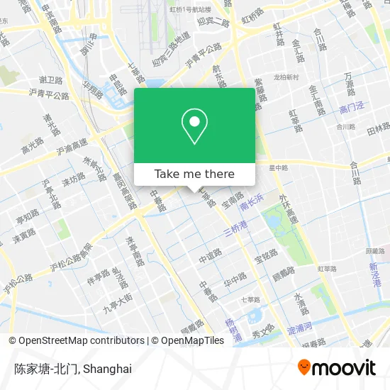 陈家塘-北门 map