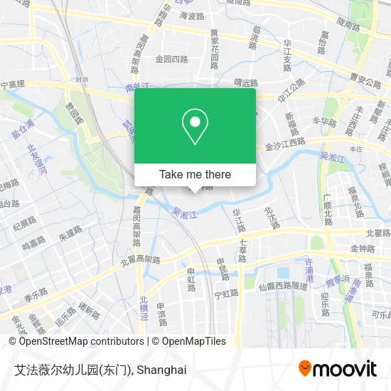艾法薇尔幼儿园(东门) map