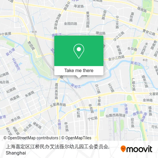 上海嘉定区江桥民办艾法薇尔幼儿园工会委员会 map