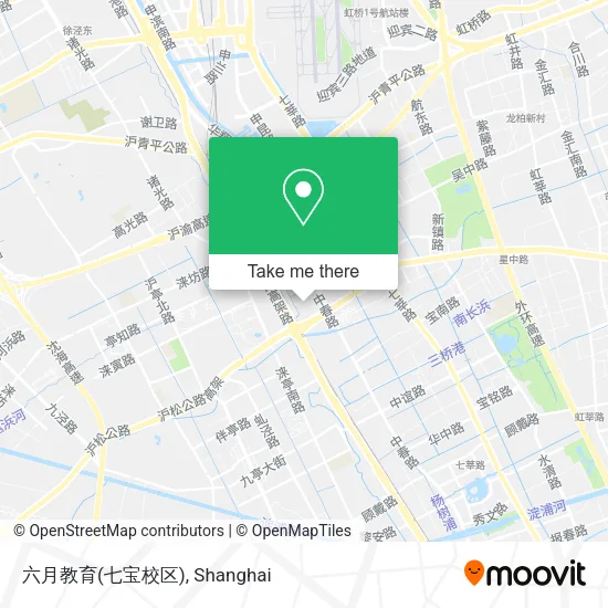 六月教育(七宝校区) map