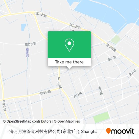 上海月月潮管道科技有限公司(东北1门) map
