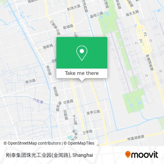 刚泰集团珠光工业园(金闻路) map