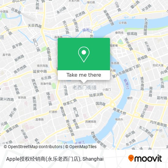 Apple授权经销商(永乐老西门店) map