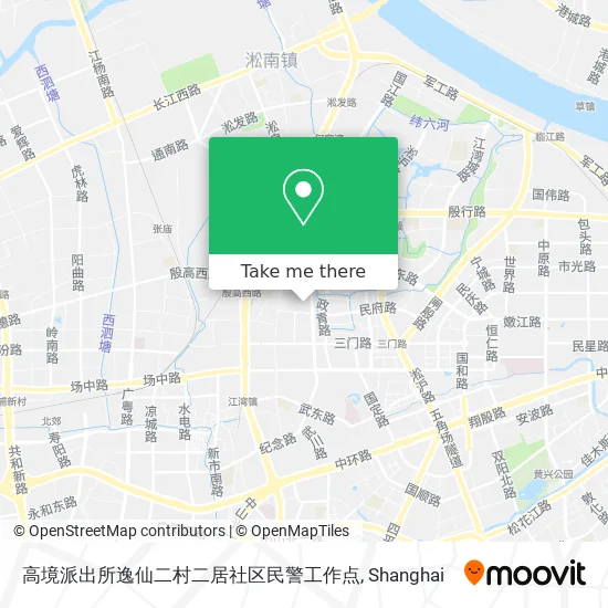 高境派出所逸仙二村二居社区民警工作点 map