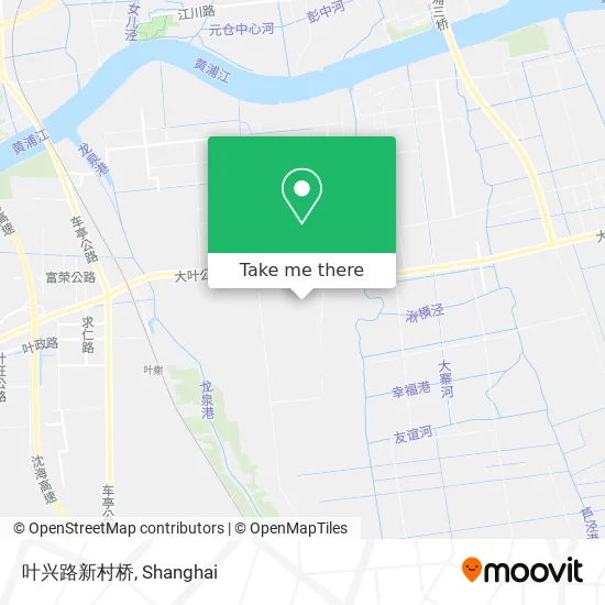 叶兴路新村桥 map