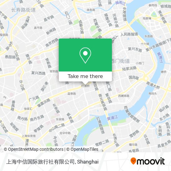 上海中信国际旅行社有限公司 map