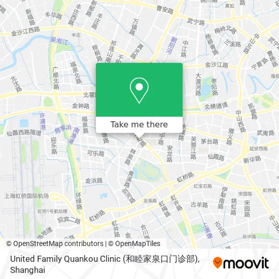 United Family Quankou Clinic (和睦家泉口门诊部) map