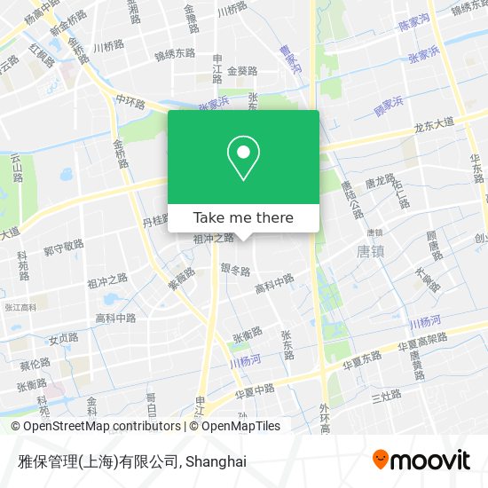 雅保管理(上海)有限公司 map
