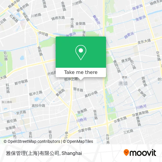 雅保管理(上海)有限公司 map