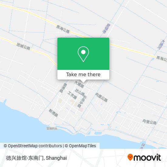 德兴旅馆-东南门 map