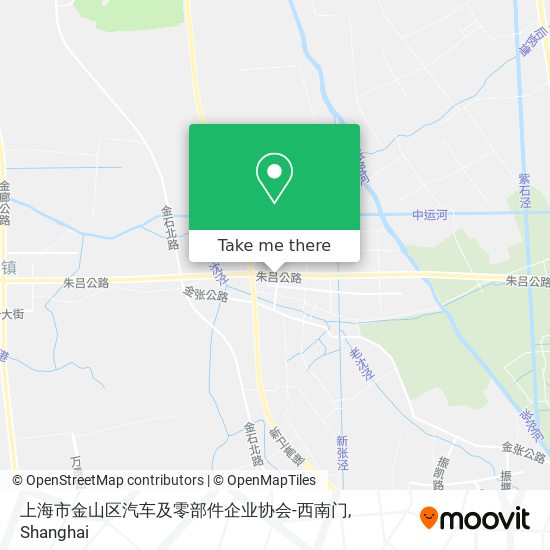 上海市金山区汽车及零部件企业协会-西南门 map