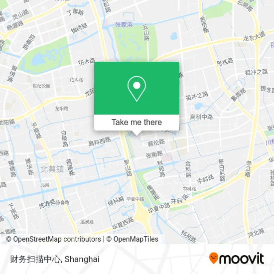 财务扫描中心 map