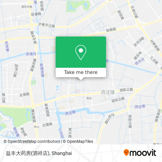 益丰大药房(泗祥店) map