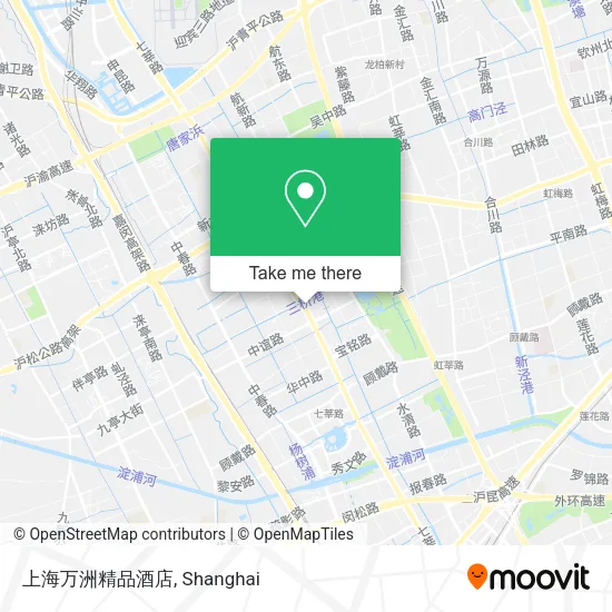上海万洲精品酒店 map