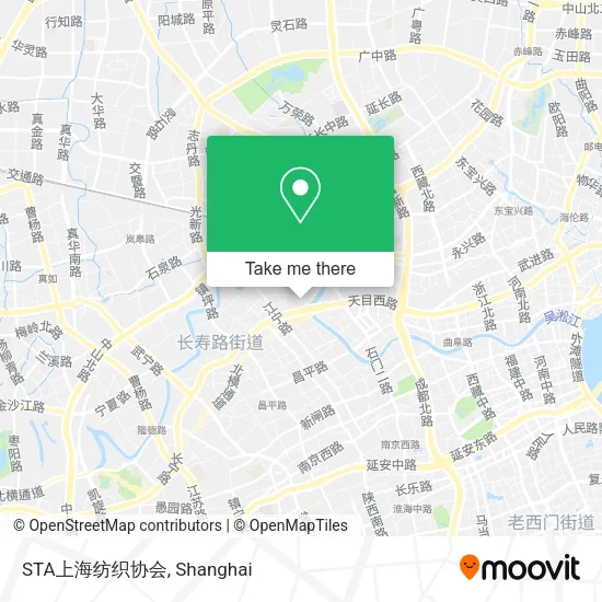 STA上海纺织协会 map