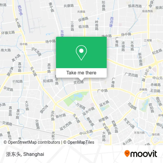 浙东头 map