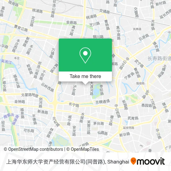 上海华东师大学资产经营有限公司(同普路) map