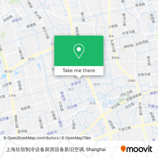 上海欣垣制冷设备厨房设备新旧空调 map