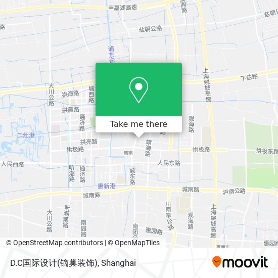 D.C国际设计(镝巢装饰) map