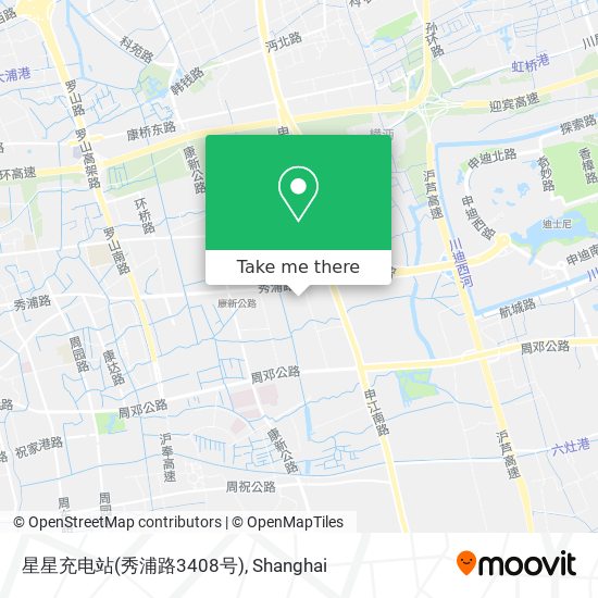 星星充电站(秀浦路3408号) map
