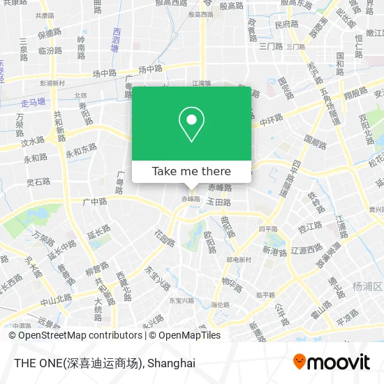 THE ONE(深喜迪运商场) map
