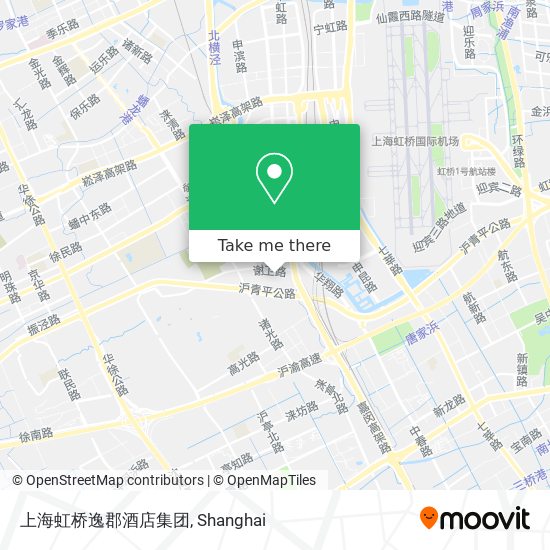 上海虹桥逸郡酒店集团 map