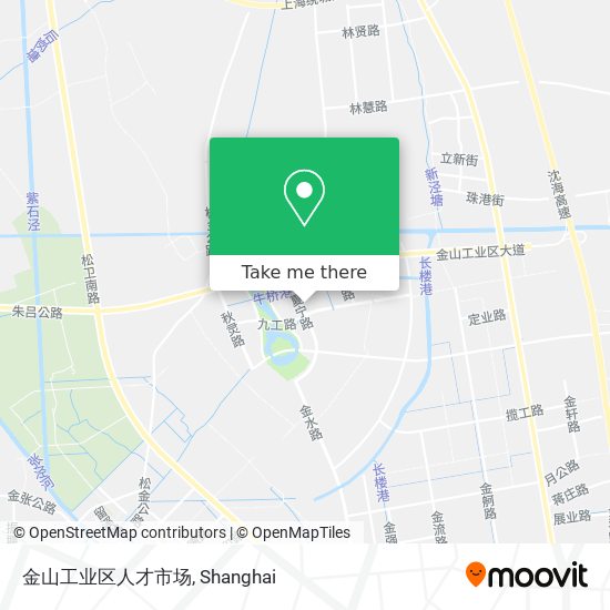 金山工业区人才市场 map