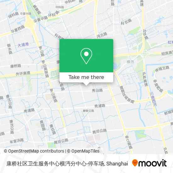 康桥社区卫生服务中心横沔分中心-停车场 map