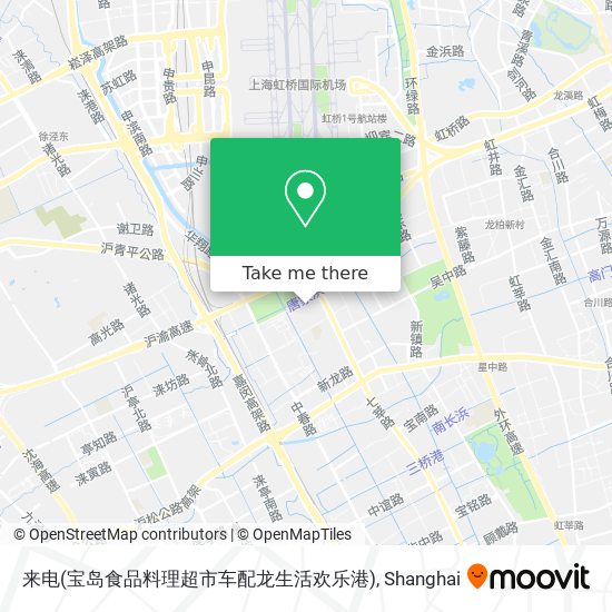 来电(宝岛食品料理超市车配龙生活欢乐港) map