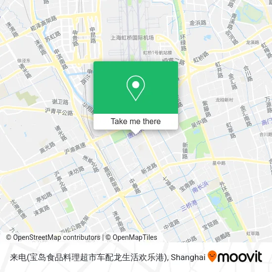 来电(宝岛食品料理超市车配龙生活欢乐港) map