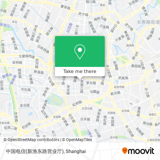 中国电信(新渔东路营业厅) map