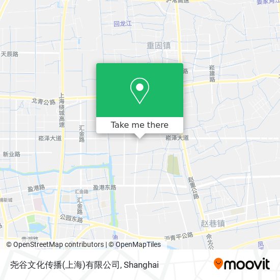 尧谷文化传播(上海)有限公司 map